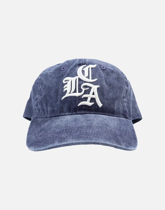 CLA Embroidered Cap in Washed Navy